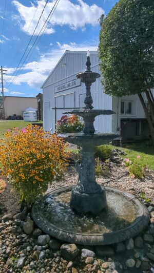 A Solitary Fountain at the Altamont Fair