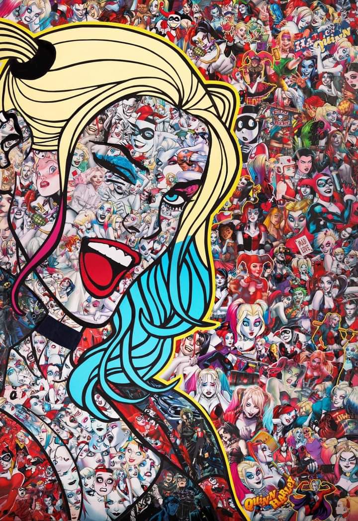 Harley Quinn Photomosaic