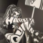 Harley Quinn - Metal Art