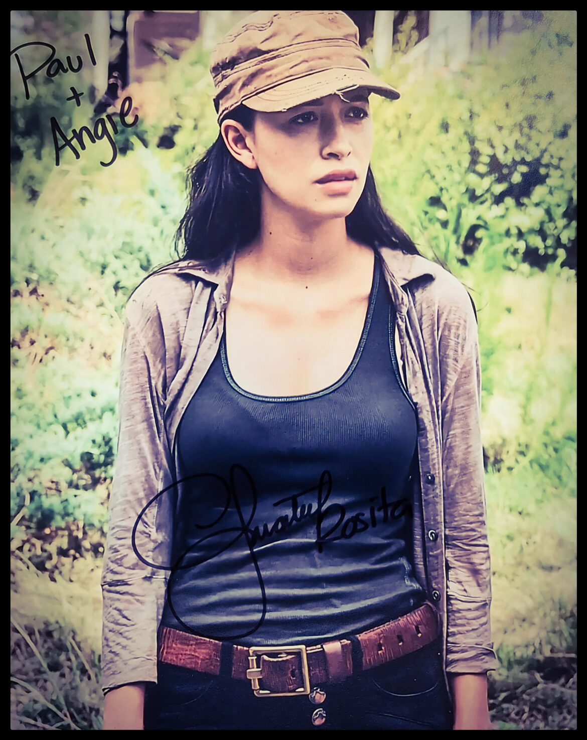 Christian Serratos Autographed Photo